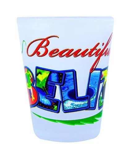 Beautiful Belize Shot Glass