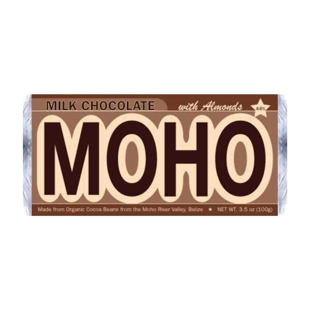 Moho 44% Almonds Milk Chocolate Bar