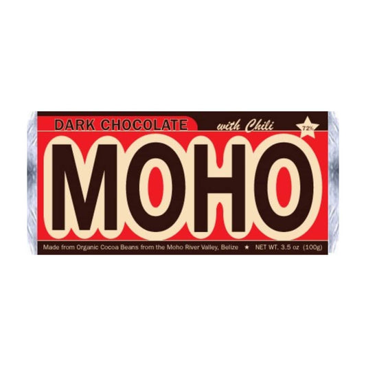 Moho 72% Chili Dark Chocolate Bar