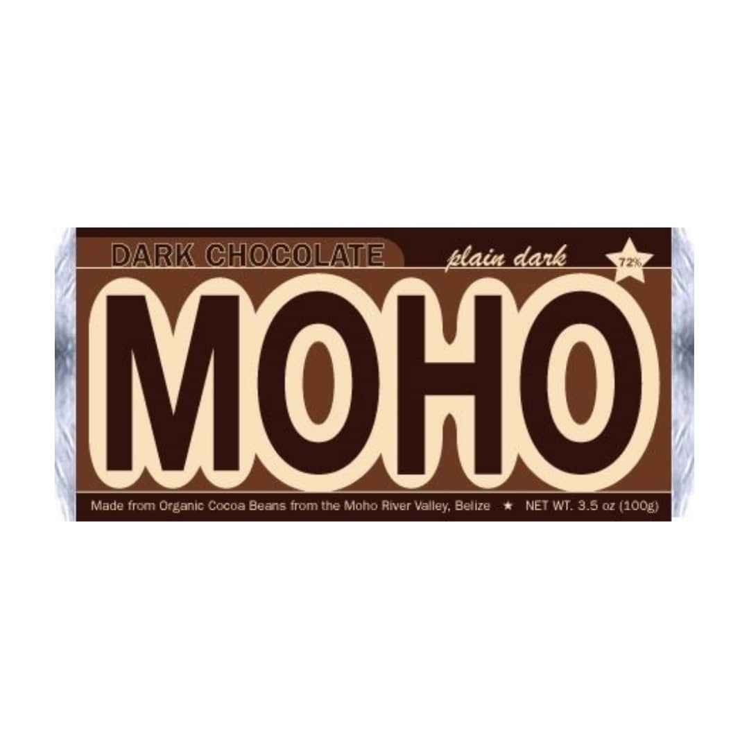 Moho 72% Plain Dark Chocolate Bar