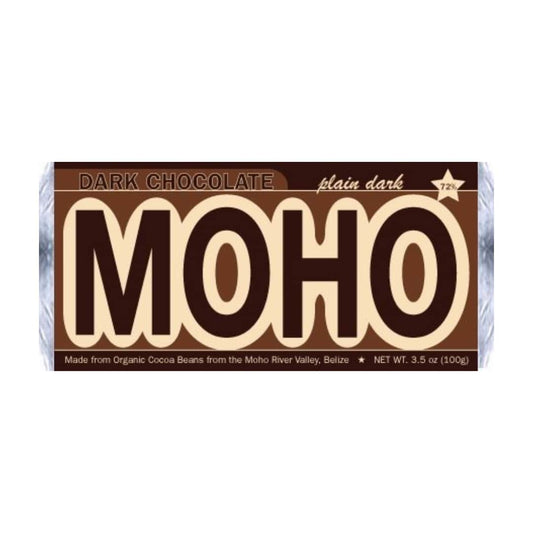 Moho 72% Plain Dark Chocolate Bar