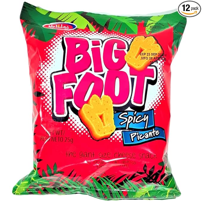 Holiday Big Foot Chips Spicy Picante 3pk