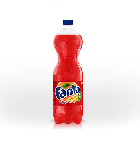 Belizean Red Fanta Bottle (600 ML)